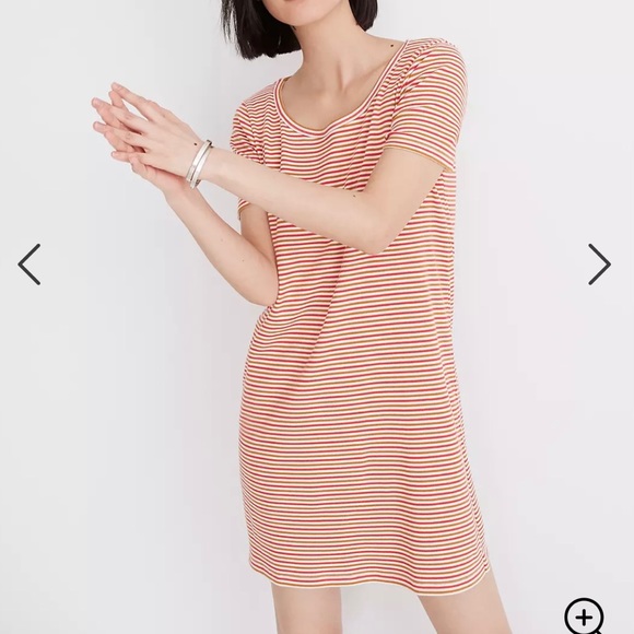 Madewell Dresses & Skirts - Striped Madewell Swingy Tee Dress - XS